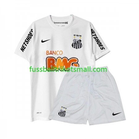 Fußballtrikots Santos FC Retro Kinder 2011-2012 Kurzarm Heimtrikotsatz kaufen